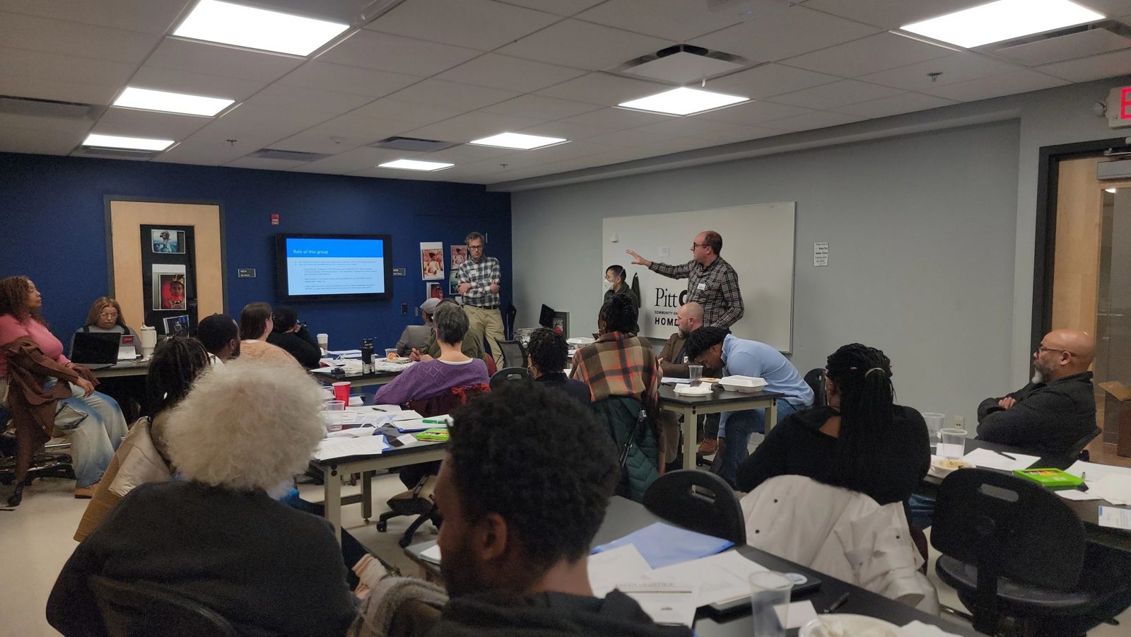 A full room of residents and partners at a Black Equity Coalition convening