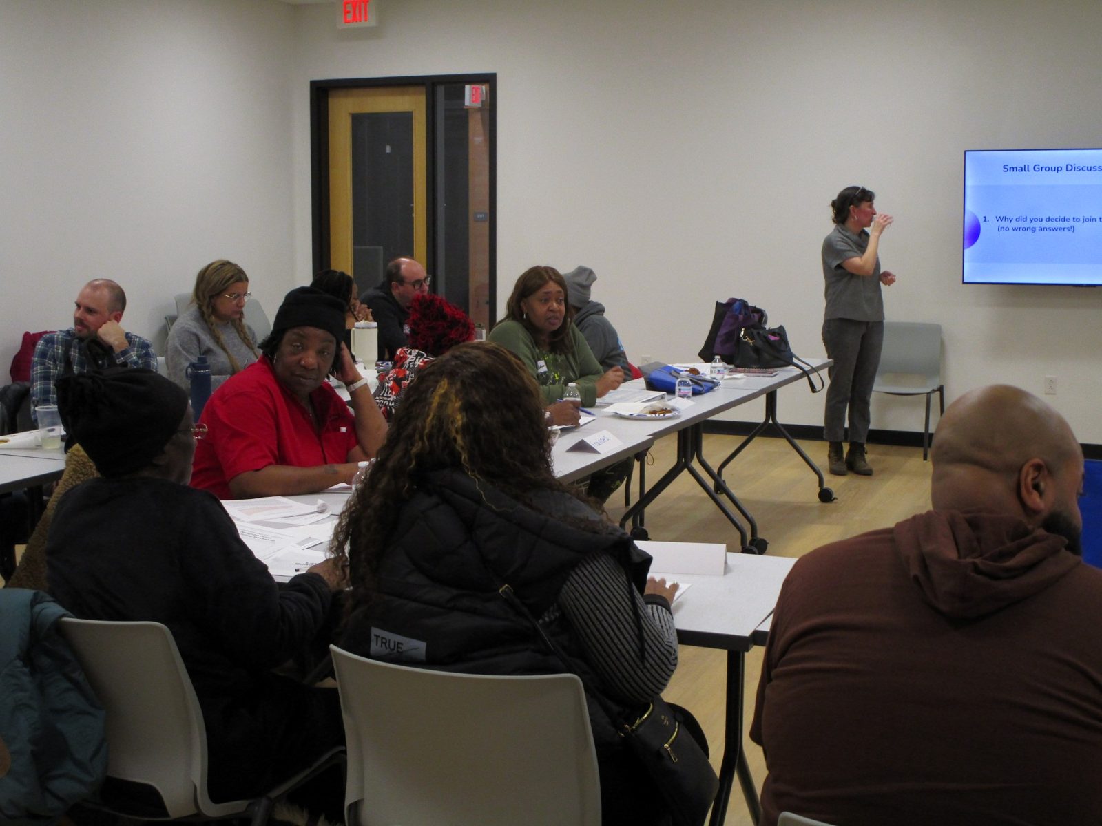 Neighborhood residents planning together
